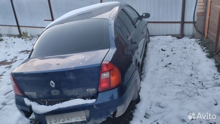 Разбор renault Clio 2