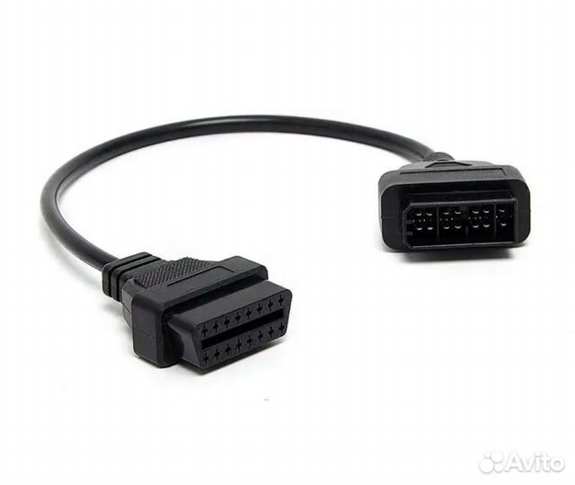 Переходник Nissan 14 Pin на 16 Pin. OBD2