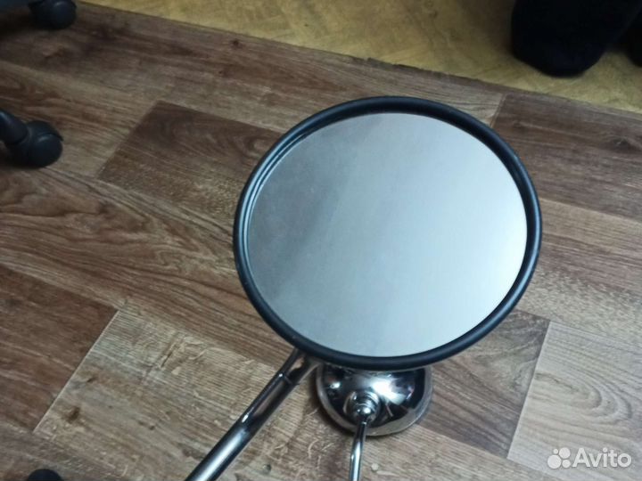 Хромированные металлические зеркала для мотоцикла