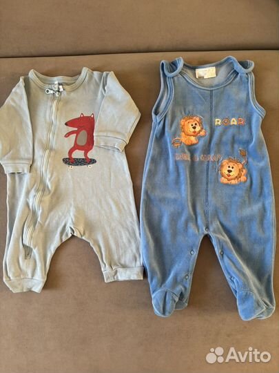 Вещи брендовые пакетом на мальчика (3-9 месяцев)