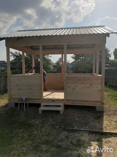 Строим дома бани