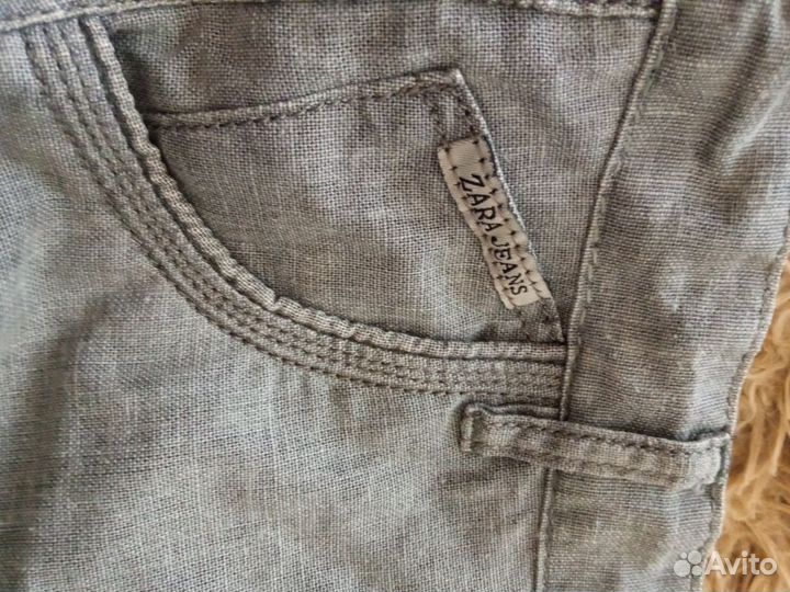 Брюки джинсы на подростка 28 размер