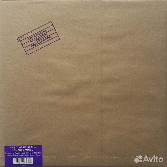 Винил LED Zeppelin – In Through The Out Door