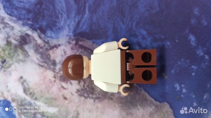 Lego минифигурка Хан Соло в карбонитовом блоке