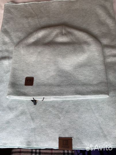 Комплект шапка и снуд