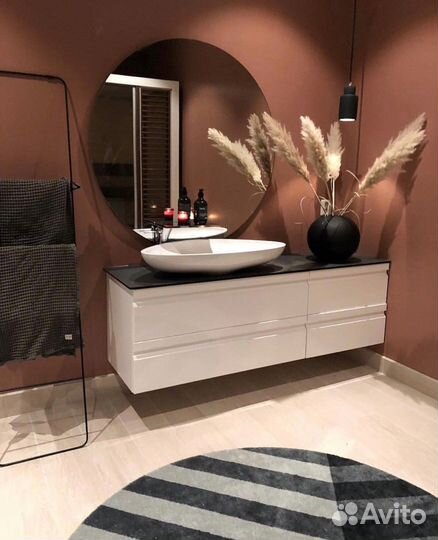 Зеркало с подсветкой круглое Window