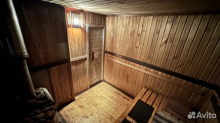 Русская баня на дровах с мангалом