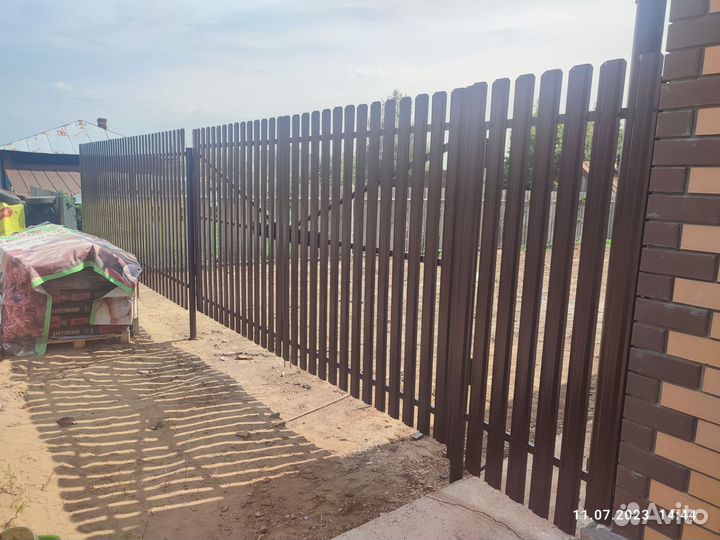 Заборы под ключ