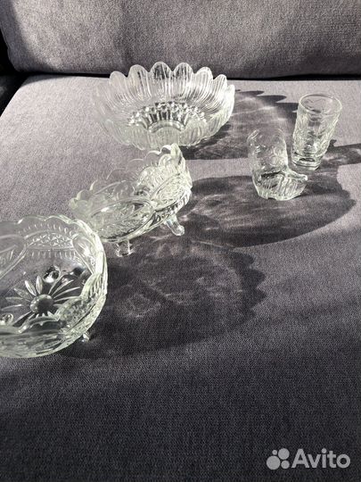 Стекло и хрусталь СССР винтаж