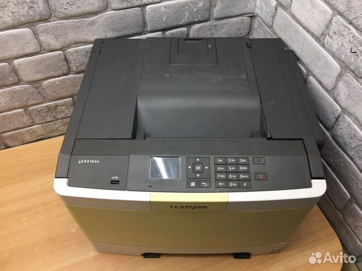 Цветной лазерный принтер Lexmark cs410dn.Гарантия