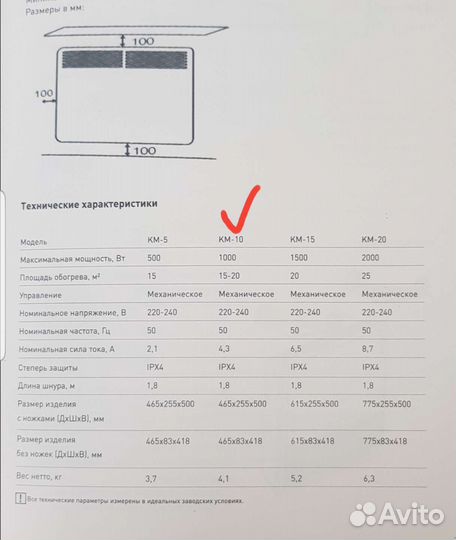 Обогреватель электрический