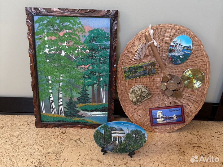 Картина из каменной крошки, Сувениры