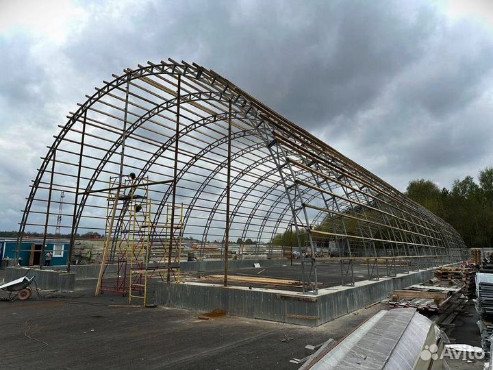 Фермы металлические для ангара 15м15000 мм