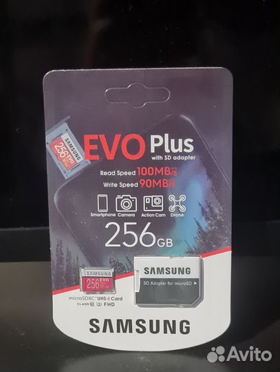 Карта памяти micro sd 256 gb samsung