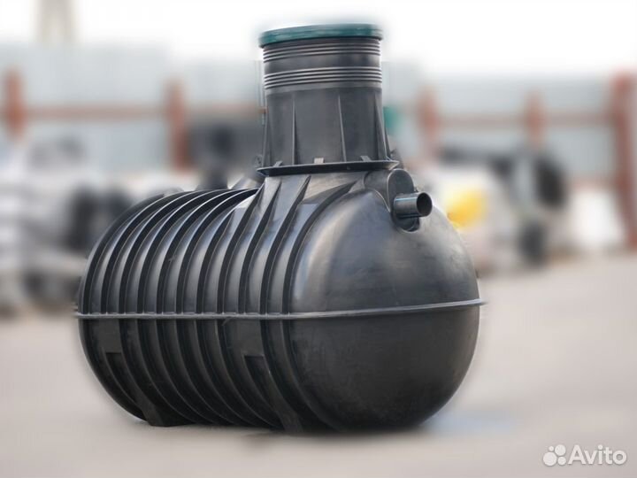 Септик эко Малахит 4 без откачки