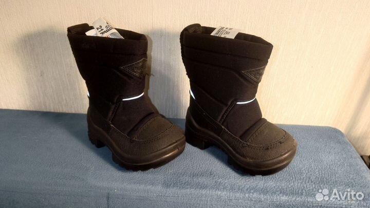 Сапоги зимние детские kuoma размер 21