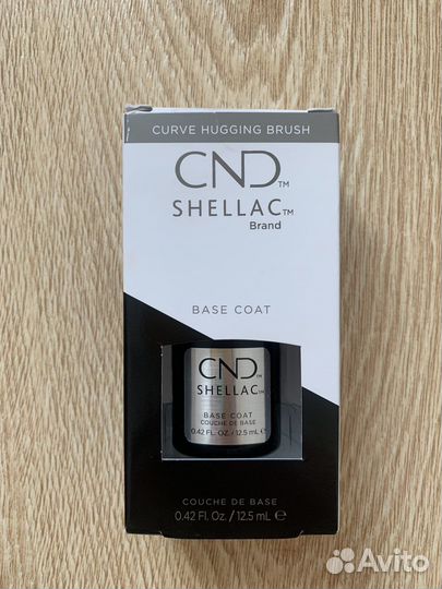 Базовое покрытие CND Shellac UV Base Coat