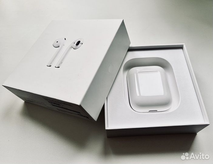 Airpods 2 с зарядным футляром (один наушник)