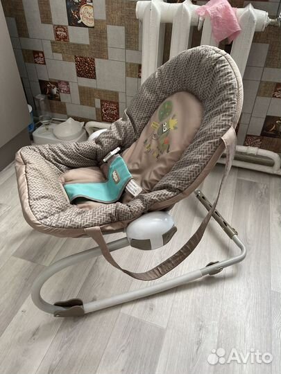 Детский шезлонг лежанка