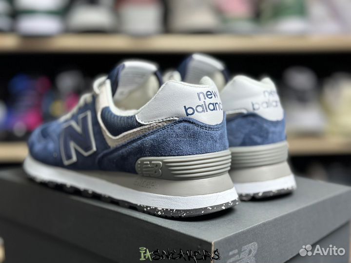 Кроссовки New Balance 574 blue 37-46