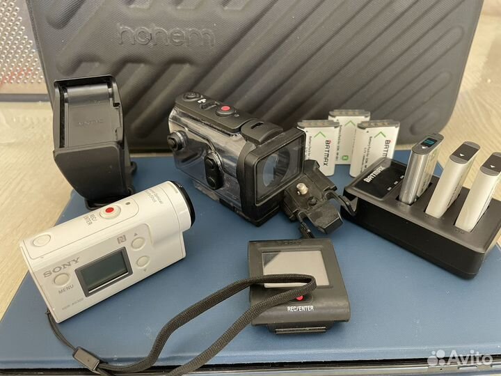 Экшн камера sony hdr as300