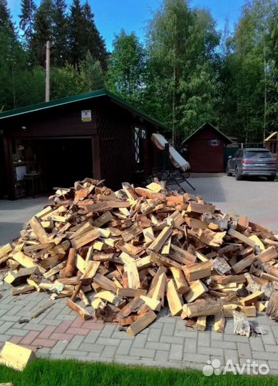 Дрова колотые Ольха