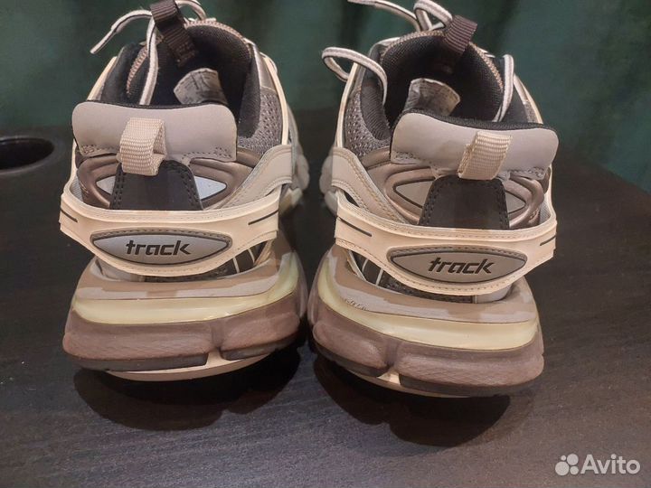 Кроссовки balenciaga track серые