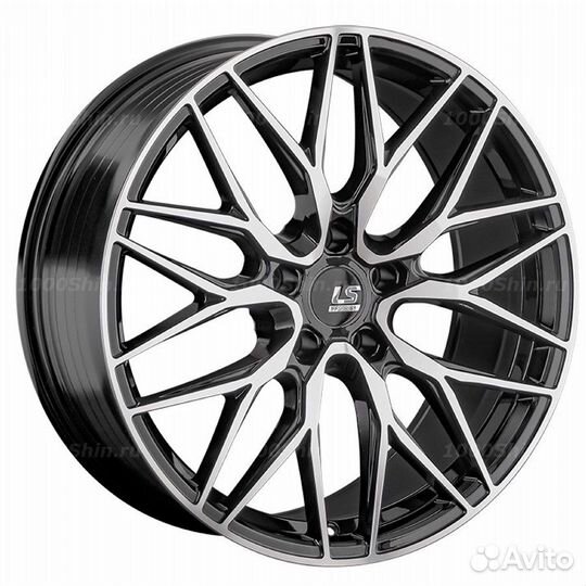 Диск 8,5*19 5*108 ET40 63,4 LS FlowForming RC70 BKF конус