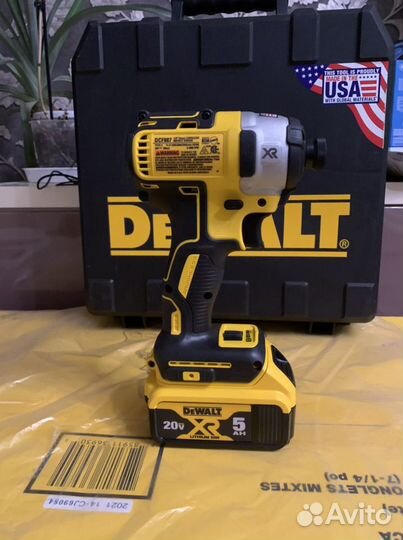 Dewalt 887 новый импульсный шуроповерт винтоверт