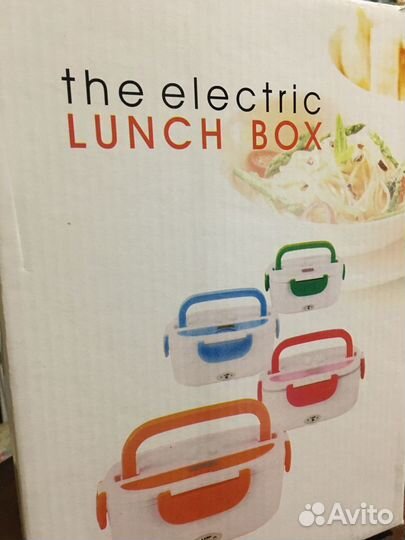 Ланч бокс электрический с подогревом от розетки