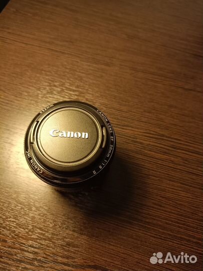 Объектив Canon ef 50mm f 1.8 II