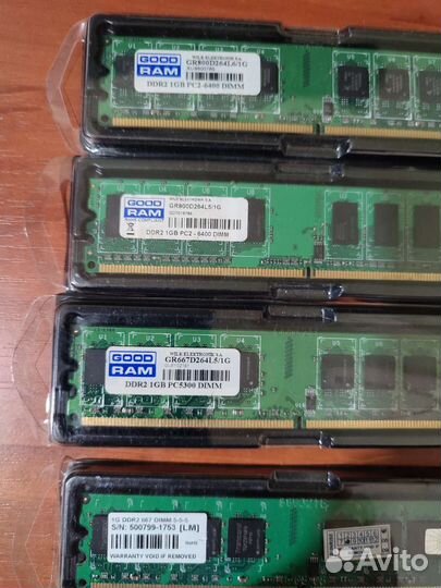 Оперативная память DDR2 2gb