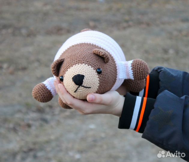 Лежачий медведь игрушка