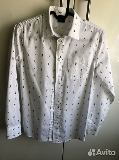 Рубашка белая