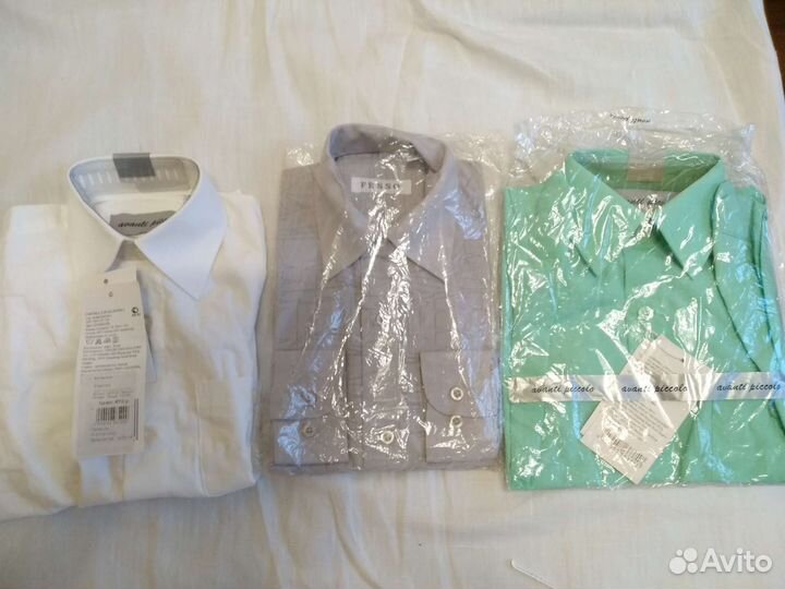 Рубашки новые детские 29-35