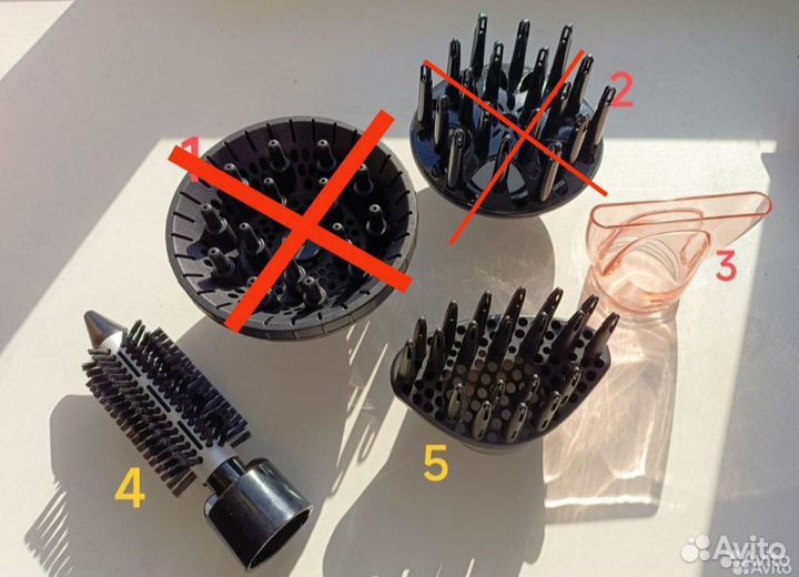 Насадка диффузор для фена