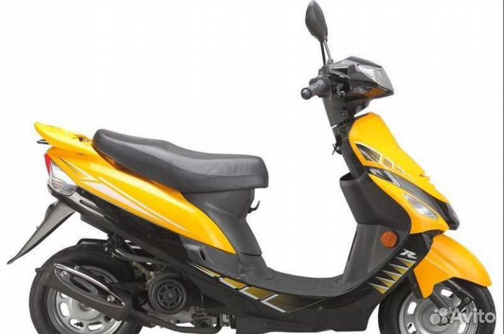 Скутер racer RC50QT-3 meteor(желт)