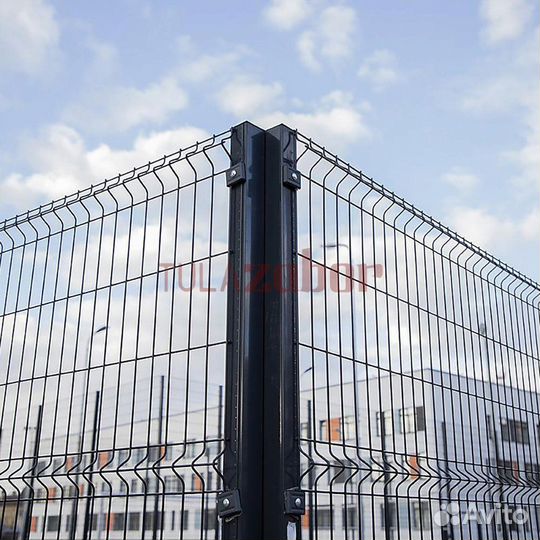 Ограждение для школы в Кимовске