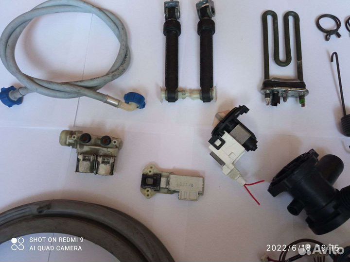 Запчасти от стиральной машины indesit