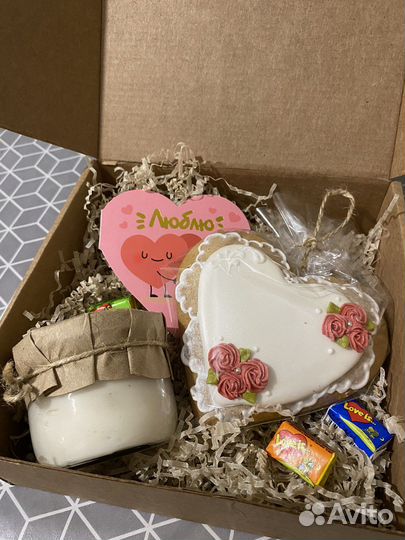 Подарочный бокс набор на 14 февраля