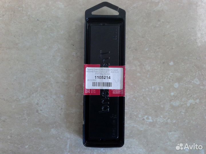 Оперативная память Transcend (ts512mlk64v6h) 4 гб