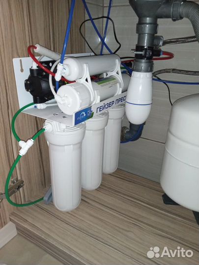 Установка / Ремонт фильтров для воды аквакрым