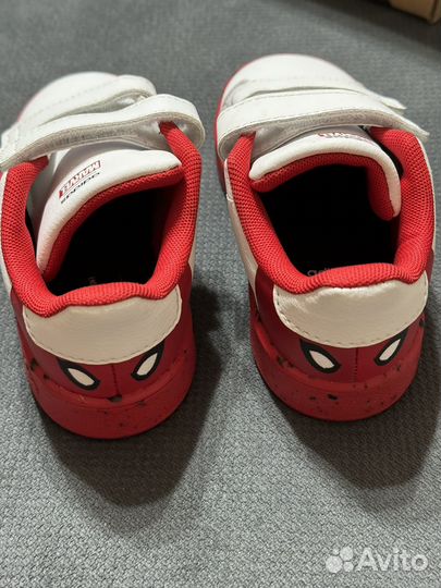 Adidas X marvel advantage spider-MAN кеды