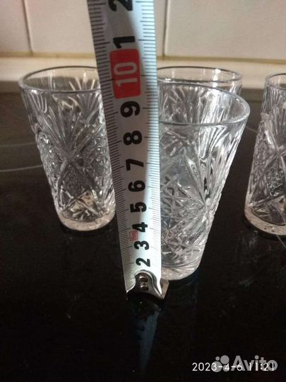 Рюмки хрустальные