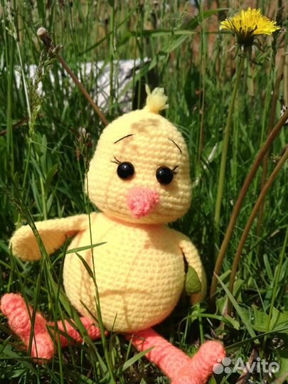 Вязаная игрушка крючком 