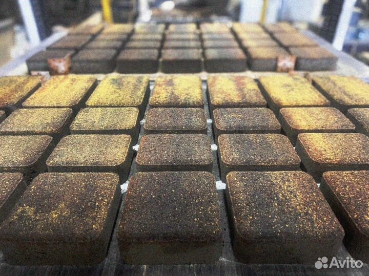 Тротуарная плитка вибропрессованная