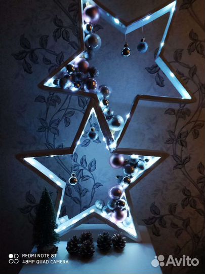 Новогоднее украшение для интерьера