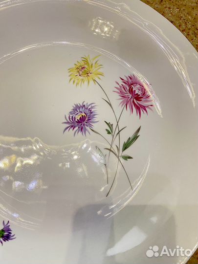 Блюдо фарфор германия Freiberger 1970гг