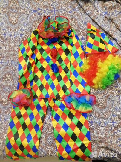 Костюм клоуна новогодний