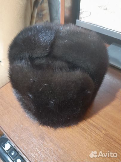 Норковая шапка мужская